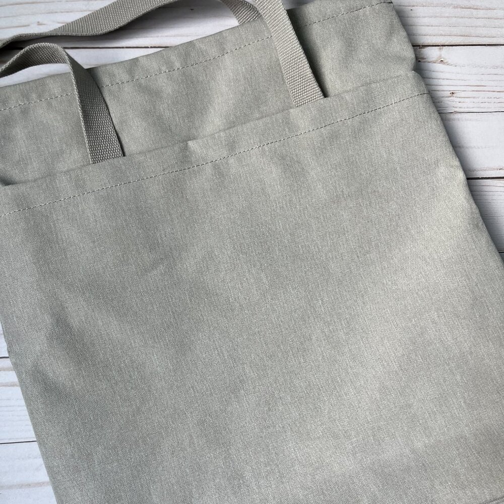 IKEA DROMSACK Convertible Tote Bag Backpack Gray - Picture 5 of 13